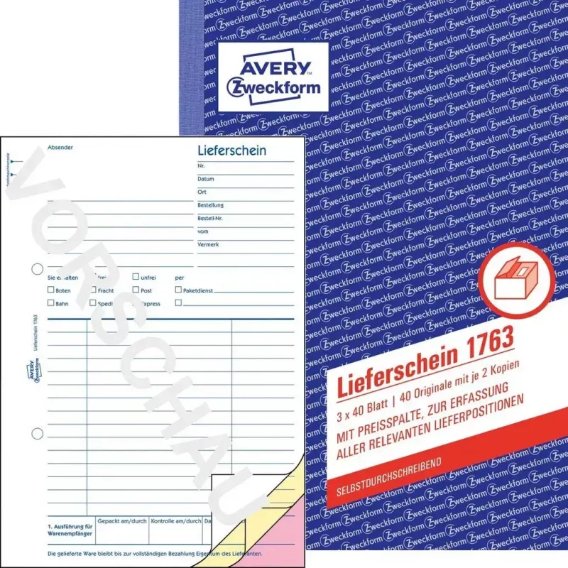 Grāmatvedības uzskaites grāmatiņa A5 Avery 1763