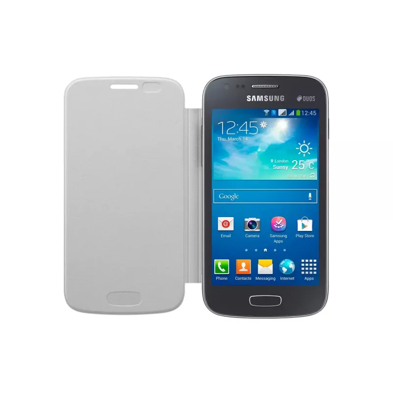 Samsung Galaxy Ace 3 Flip Vāciņš EF-FS727L Balts