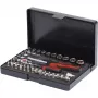 KS Tools 918.0640 uzgriežņu atslēgu komplekts 1/4 collu piedziņa, 40 uzgaļi
