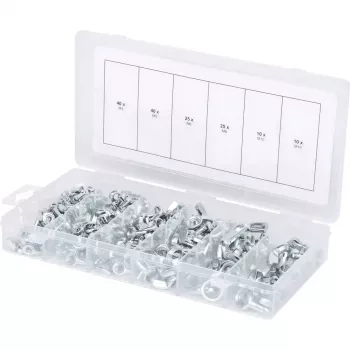 KS Tools 970.0470 spārnu uzgriežņu komplekts, 150 gab.