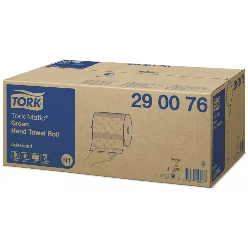 Papīra dvieļi Tork 290076 Green 150 m