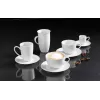 R&B BIANCO White Cappuccino kafijas krūze Single Snap 0.3L