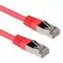 ACT Red 7 m LSZH SFTP CAT6A griezuma kabelis ar RJ45 savienotājiem