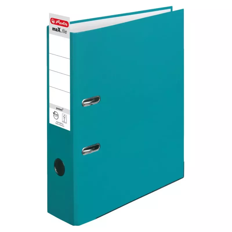 Herlitz maX.file A4 Turquoise mapju sējējs