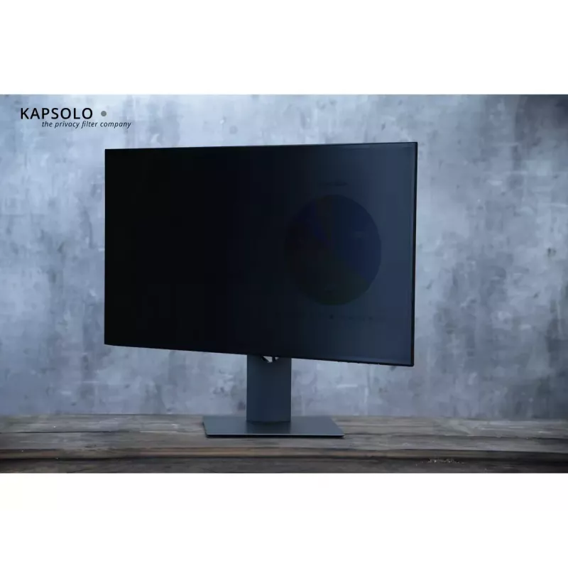 Kapsolo KAP10755 Privātuma filtrs 55,88 cm (22 inch) 16:10 monitoram — 2-virzienu, 30° skata leņķis, 3H cietība, 68% gaismas caurlaidība