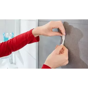 Āķis dvieļiem TESA 59782-00000 Iekštelpām Balts 3 gab.