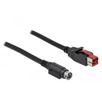 PoweredUSB kabelis DeLOCK 85946 2m Mini-DIN 3 kontaktu vīrietis