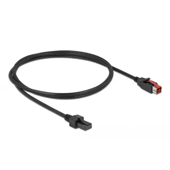 PoweredUSB kabelis DeLOCK 85950 24 V uz 2 x 4 pin vīrišķais 1 m