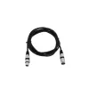 Audio kabelis XLR 3-pin Omnitronic 3022047N 3 m Melns