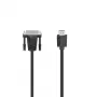 Hama 00200716 DVI kabelis 3 m DVI-D uz HDMI Type A (Standarta) Melns