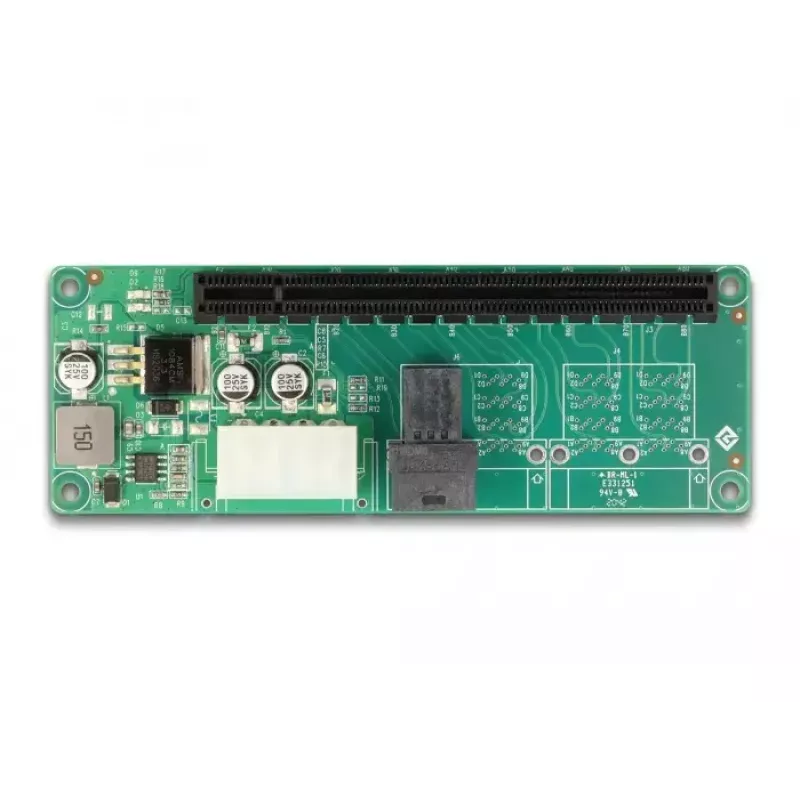 DeLOCK Pārveidotājs 1 x SFF-8643 uz PCIe x16, interfeiss: PCIe, izeja: SFF-8643