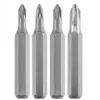Skrūvgriežu uzgaļu komplekts KWB 128140 — 4 gab., Pozidriv PZ0 un PZ1, 28 mm