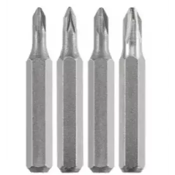 Skrūvgriežu uzgaļu komplekts KWB 128140 — 4 gab., Pozidriv PZ0 un PZ1, 28 mm