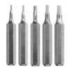 KWB 128440 sešstūra uzgaļu komplekts — 5 gab., imperiālie uzgaļi, metriskie izmēri 0.7, 0.9, 1.3, 1.5, 2 mm, 28 mm garums