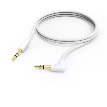 Hama 00201529 audio kabelis 1 m 3.5mm Balts