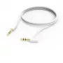 Hama 00201529 audio kabelis 1 m 3.5mm Balts