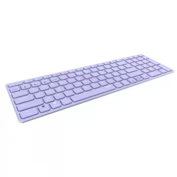 Bezvadu tastatūra Rapoo E9700M QWERTZ vācu ceriņu krāsā RF Bluetooth