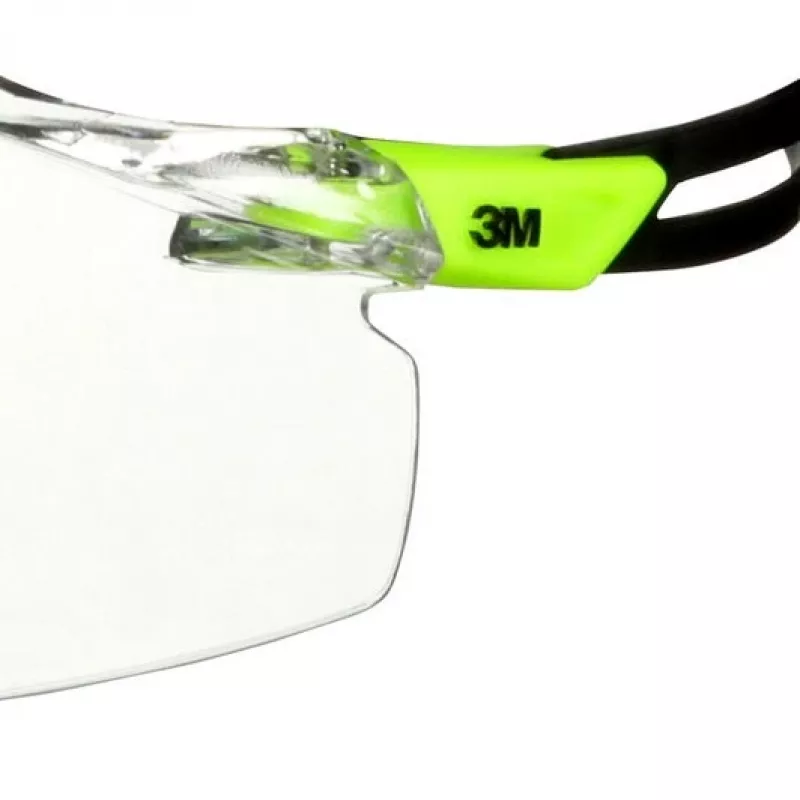 3M SF501SGAF-GRN-EU Aizsargbrilles, polikarbonāts (PC), melnas/zaļas