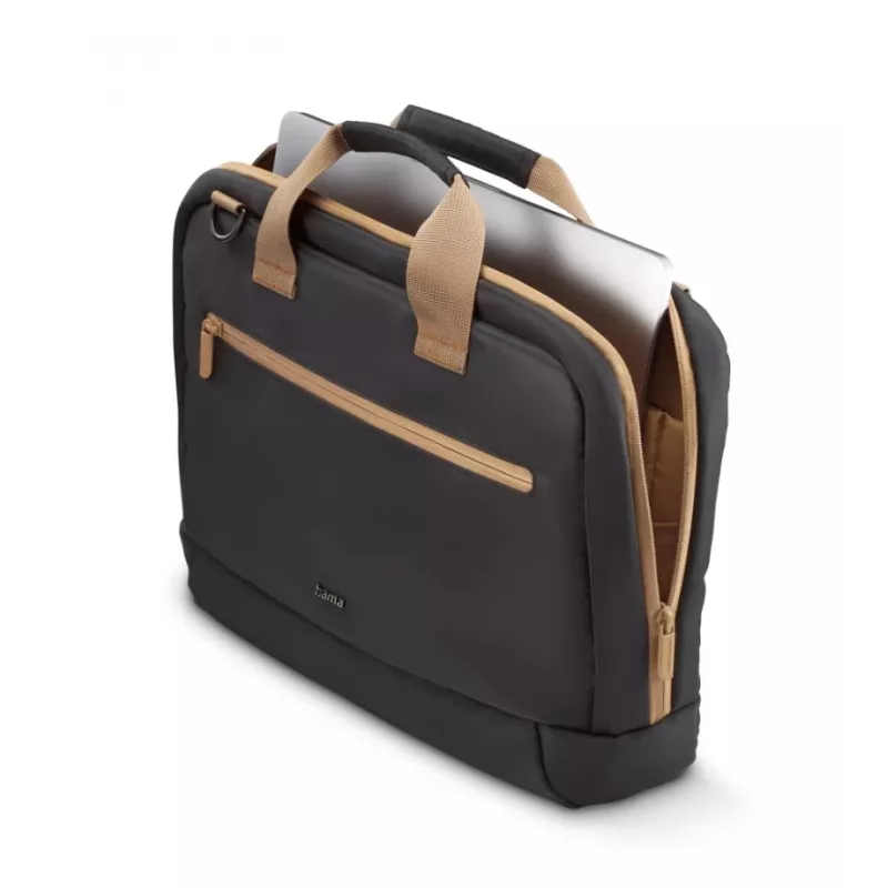 Hama 00222053 portatīvā datora soma 41,1 cm (16,2 collu) somas ratiņi Bēšs, Melns