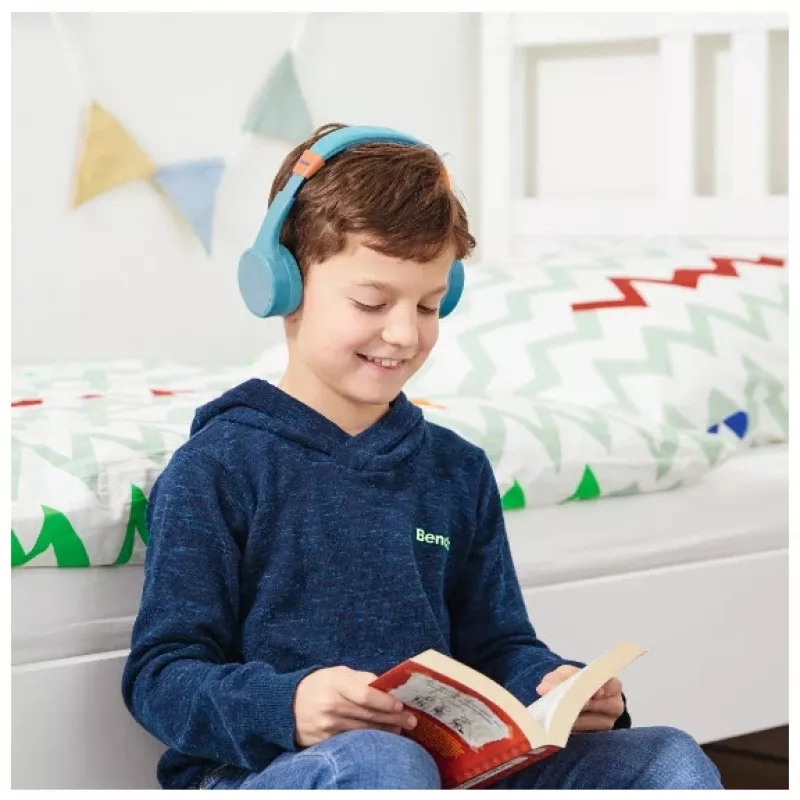 Hama Teens Guard II Bezvadu Austiņas Zvanīšanai/Mūzikai USB Type-C Zils, Oranžs