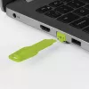 Lindy RJ45 Portu Bloķētāji Zaļi, 10gab + 1 Atslēga
