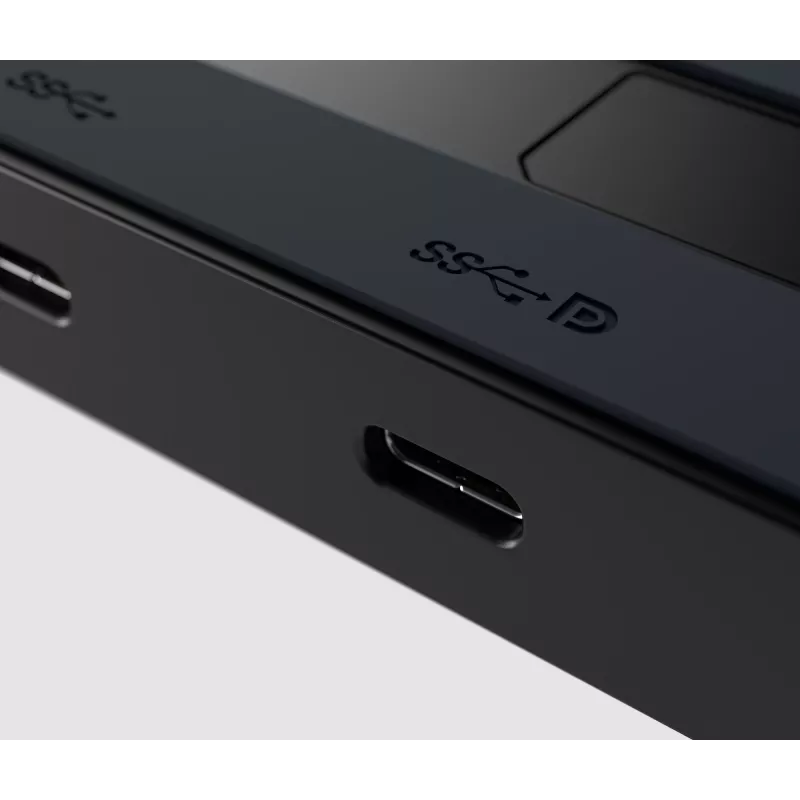 HP 4K USB-C daudzportu centrmezgls, USB Type-C, 10000 Mbit/s, 3840 x 2160, Melns, 65 W