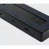 HP 4K USB-C daudzportu centrmezgls, USB Type-C, 10000 Mbit/s, 3840 x 2160, Melns, 65 W