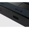 HP 4K USB-C daudzportu centrmezgls, USB Type-C, 10000 Mbit/s, 3840 x 2160, Melns, 65 W