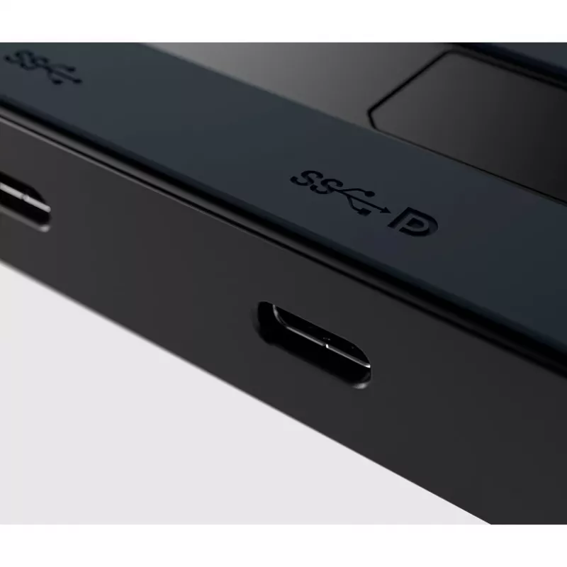 HP 4K USB-C daudzportu centrmezgls, USB Type-C, 10000 Mbit/s, 3840 x 2160, Melns, 65 W
