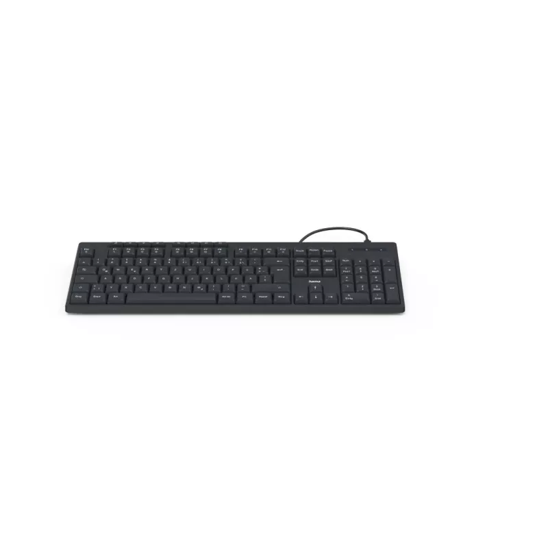Hama CK-200 USB QWERTZ klaviatūra melna