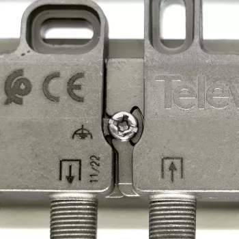 Koaksiālais sadalītājs Televes 519482 F sievišķā 5–1220 MHz
