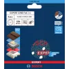Slīpēšanas disks Bosch 2608902407 Ø125 mm — 1 gabals abrazīvs disks rotējošiem/orbitāliem slīpmašīnām