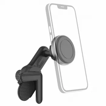 Hama 00201988 aktīvais turētājs mobilajam telefonam/smartfonam melns, sudrabs