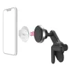 Hama 00201988 aktīvais turētājs mobilajam telefonam/smartfonam melns, sudrabs