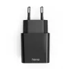 Hama 00201959 ātrais lādētājs mobilajām ierīcēm, USB-C, 20W, melns