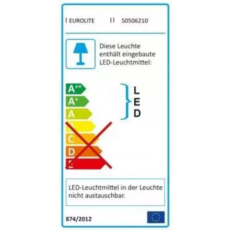 Universāla LED lente Eurolite 50506210 9000 mm Balta 324 spuldzes