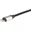 Lightning kabelis Renkforce RF-4683966 3m Melns Sudrabs