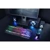 Spēļu tastatūra Trust GXT 856 Torac USB QWERTZ Vācu melna RGB LED