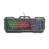 Spēļu tastatūra Trust GXT 856 Torac USB QWERTZ Vācu melna RGB LED