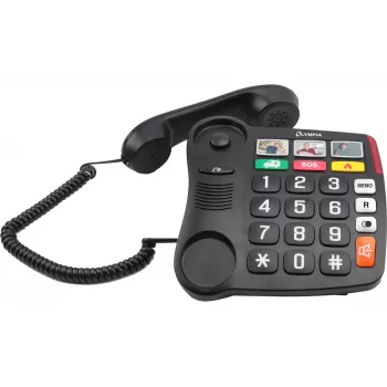 Analogais telefons Olympia 4500 Melns Balts