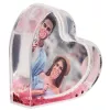 Hama Heart sirds formas vienas fotogrāfijas rāmis Sarkans, Caurspīdīgs