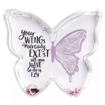 Hama Butterfly vienas fotogrāfijas rāmis Rozā, Caurspīdīgs