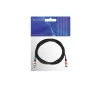 Audio kabelis XLR 3-pin Omnitronic 3022052R 7.5 m Melns