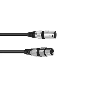 Audio kabelis Omnitronic 3022058N 20 m XLR (3-pin) Melns