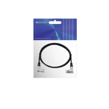 Audio kabelis Omnitronic 30220630 1,5m XLR 3-pin Melns