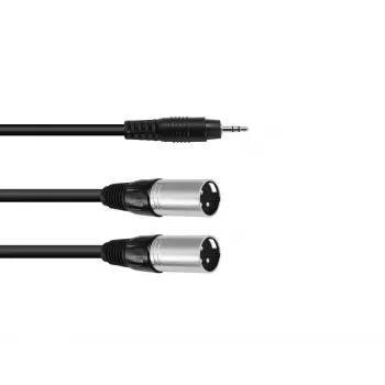 Audio kabelis 3 m Omnitronic 30225157