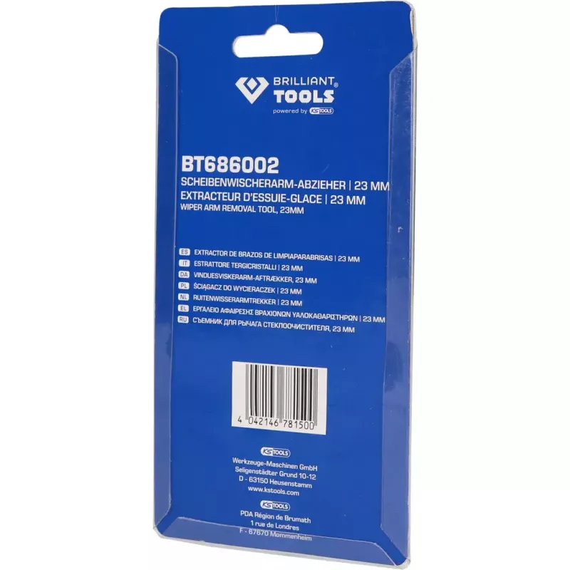 Brilliant Tools BT686002 logu tīrītāju sviru noņēmējs