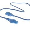 ACT strāvas vads C14 - C15 zils 1,2 m IEC C14 250V 10A