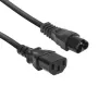 Strāvas vads ACT C6 - C13 melns 0.2 m 250V 2.5A