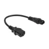 Strāvas vads ACT C6 - C13 melns 0.2 m 250V 2.5A